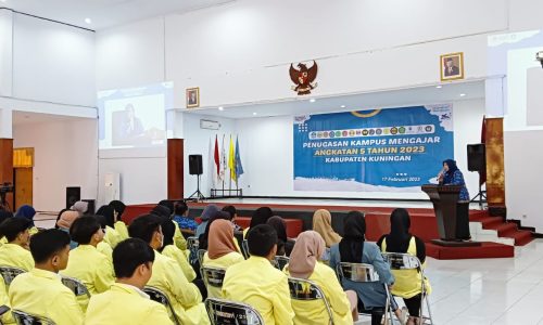 136 Mahasiswa Uniku Ikuti Pelepasan dan Pembekalan KM 5