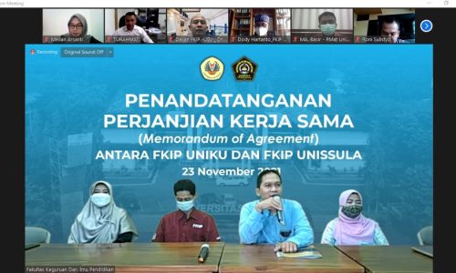 Kolaborasi Apik FKIP Uniku dengan FKIP Unissula