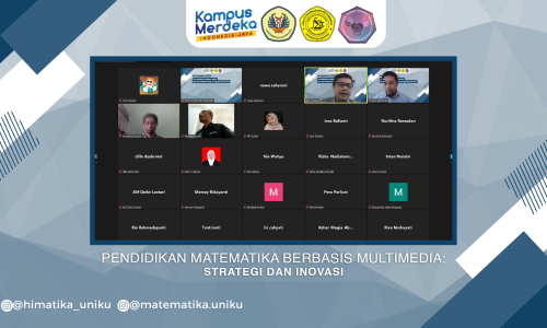 Pendidikan Matematika berbasis Multimedia menjadi Fokus Utama Webinar Prodi Pendidikan Matematika